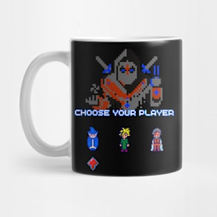 Player Selection: Choose Your Champion Mug